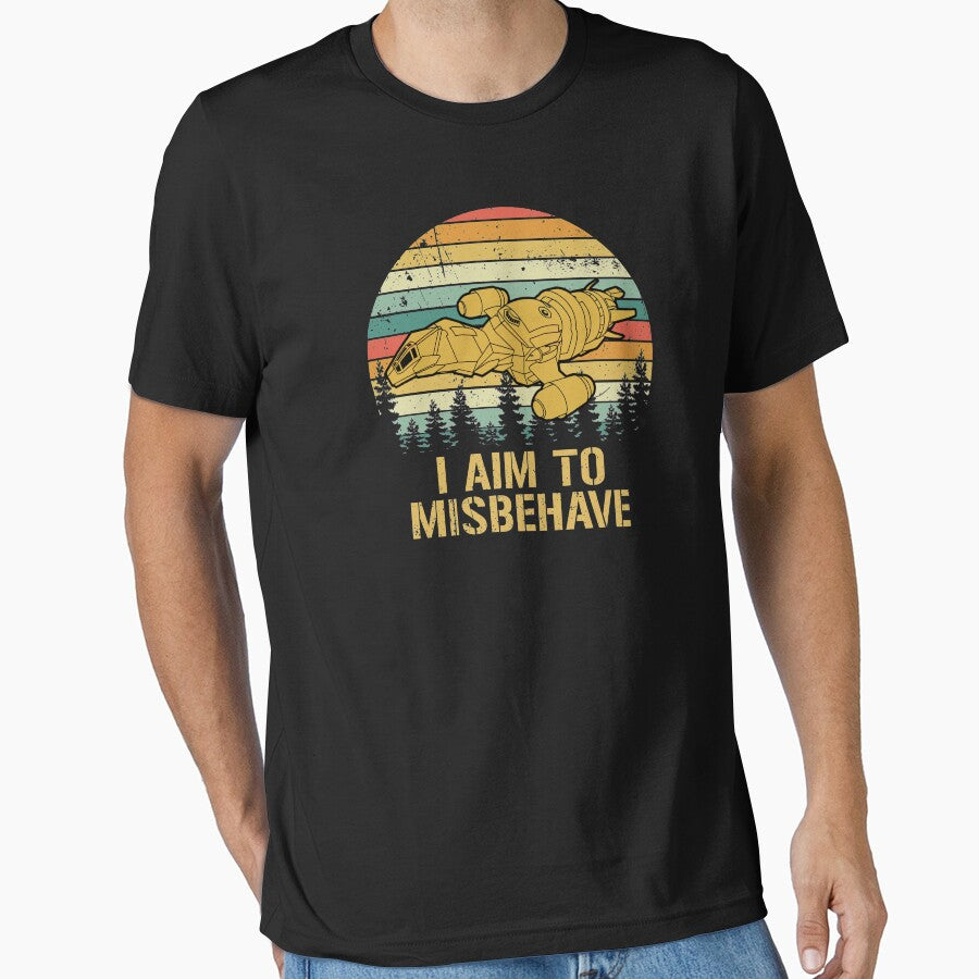 I Aim To Misbehave by JoanaWindham T-Shirts, Hoodie, Sweatshirt | BlankRebels.com (Image 1)