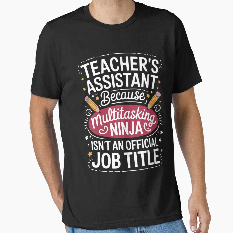 Teacher Assistant Teaching School Ninja Appreciation by berniceschm T-Shirts, Hoodie, Sweatshirt | BlankRebels.com (Image 1)