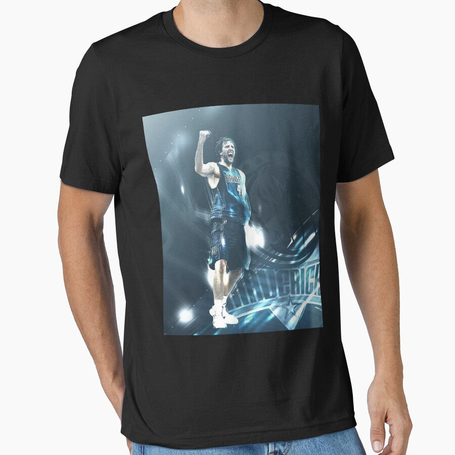 Those who endure conquer Tshirt for Dirk Nowitzki by KamleshChokshi