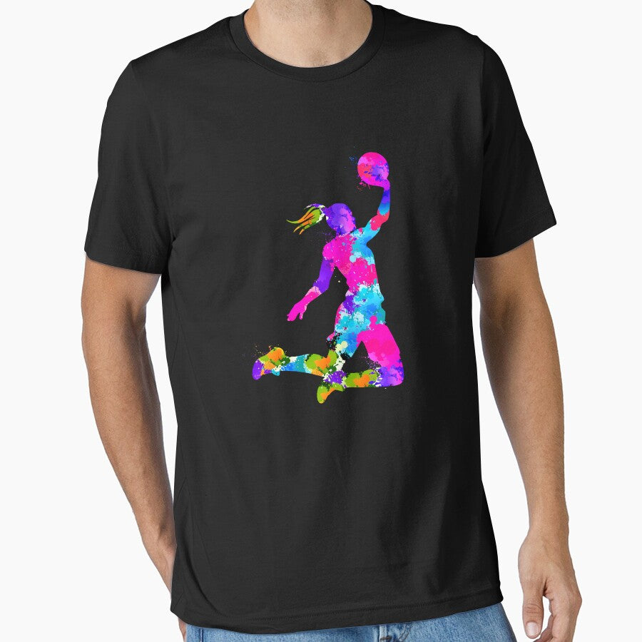 Girls Basketball for basketball fan and basketball lovers by PATTERN-ZART T-Shirts, Hoodie, Sweatshirt (Image 1)