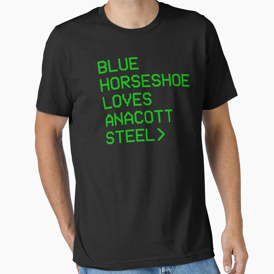 Blue Horseshoe Loves Anacott Steel by everything-shop