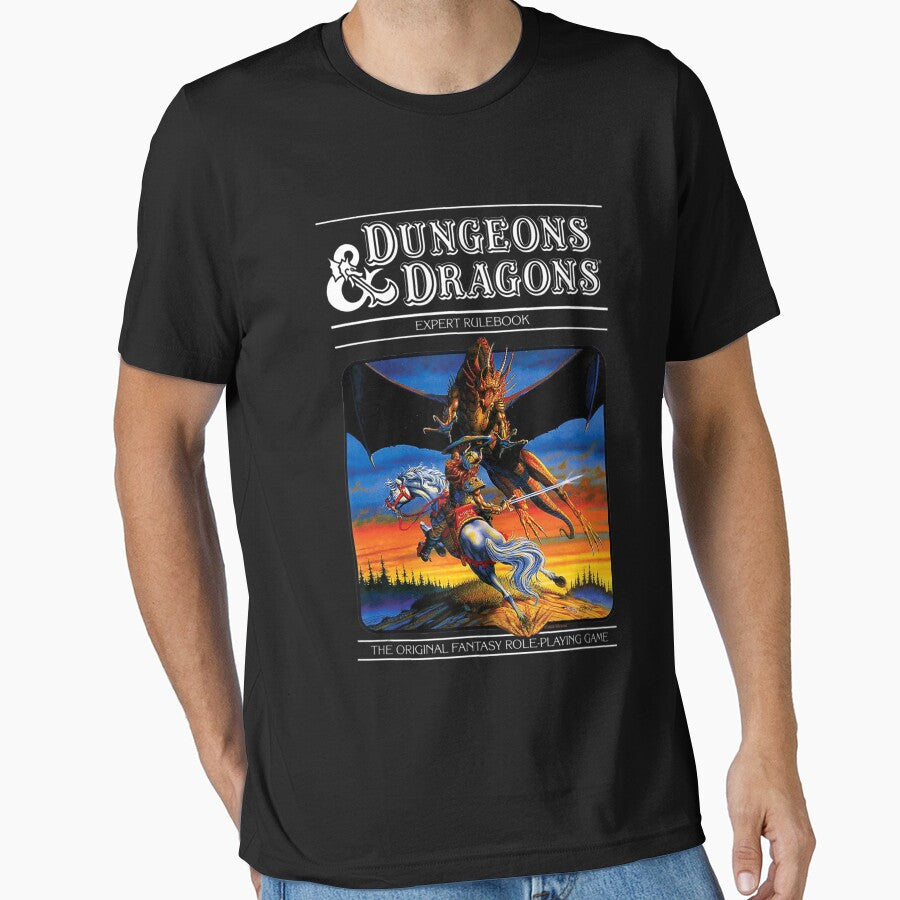 Dungeons & Dragons Vintage Expert Rulebook New by CanleSaltash T-Shirts, Hoodie, Sweatshirt | BlankRebels.com (Image 1)