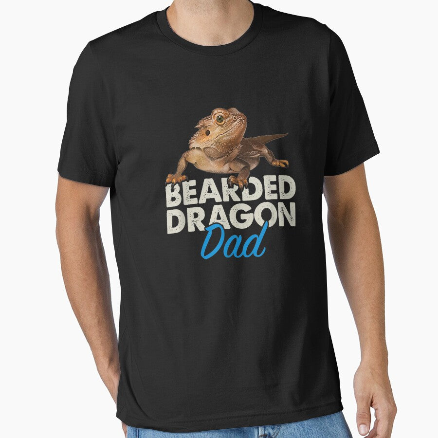 Bearded Dragon Dad Pet Reptile Lizard Owner T-Shirt by AnderleAdele Hoodie, Sweatshirt | BlankRebels.com (Image 1)