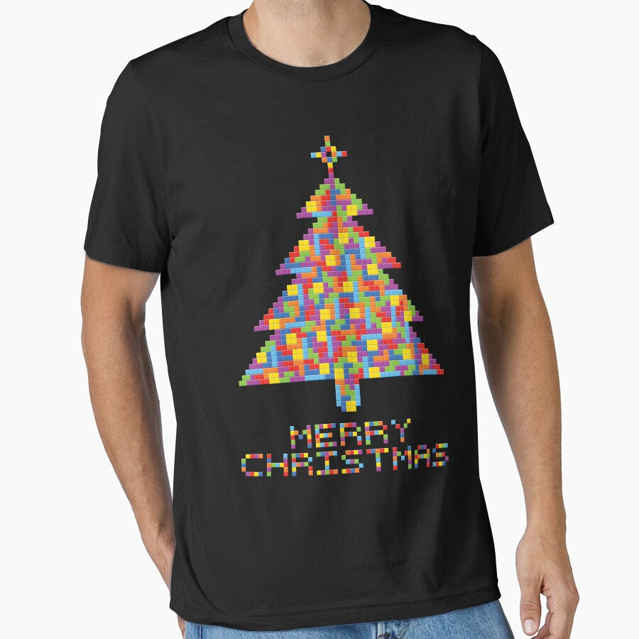 Christmas Block Tree by everinseason T-Shirts, Hoodie, Sweatshirt | BlankRebels.com (Image 1)