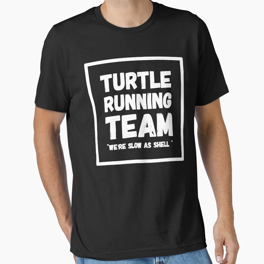 Turtle running team we"re slow as shell - turtle lover by Captain Mood T-Shirts, Hoodie, Sweatshirt (Image 1)