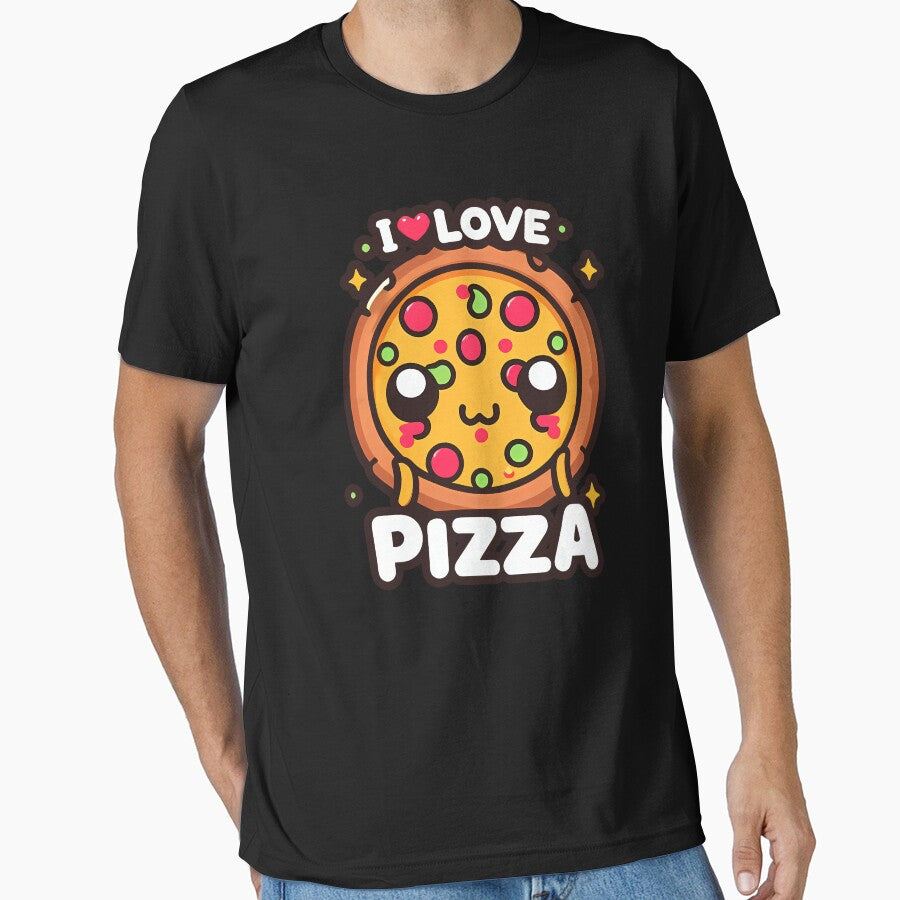 I LOVE PIZZA by Lukasz Kobylka T-Shirts, Hoodie, Sweatshirt | BlankRebels.com (Image 1)