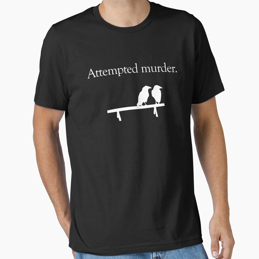 Attempted Murder (White design) by jezkemp T-Shirts, Hoodie, Sweatshirt | BlankRebels.com (Image 1)