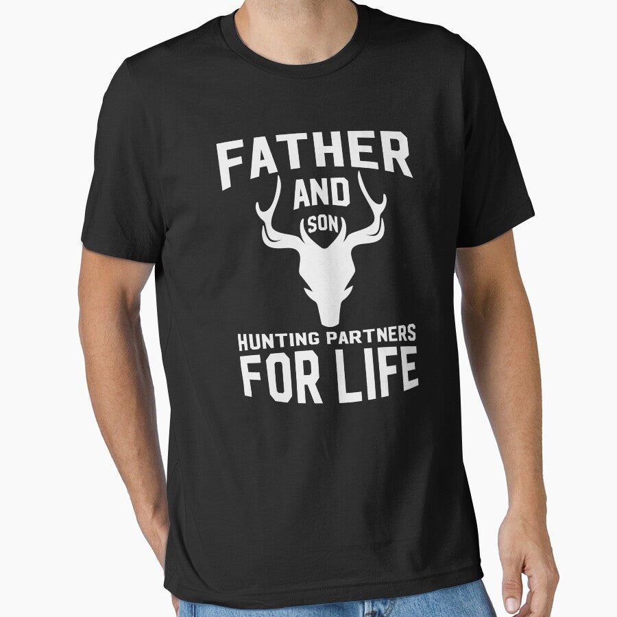 FATHER AND SON HUNTING PARTNERS FOR LIFE by place-design T-Shirts, Hoodie, Sweatshirt | BlankRebels.com (Image 1)