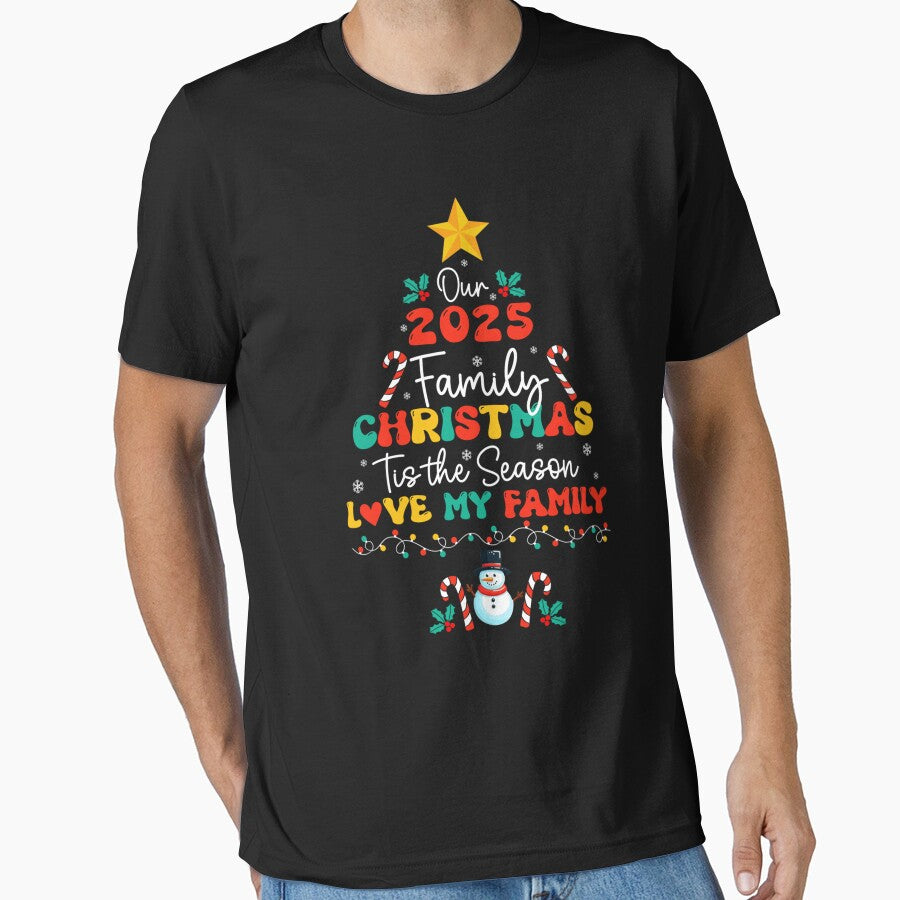Our 2025 Family Christmas Love My Family by Torionrad T-Shirts, Hoodie, Sweatshirt | BlankRebels.com (Image 1)
