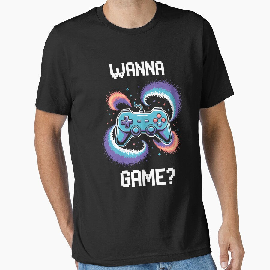 Play On! Wanna Game by tearbytea T-Shirts, Hoodie, Sweatshirt | BlankRebels.com (Image 1)