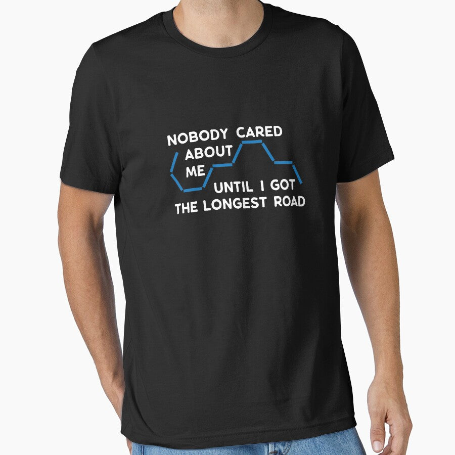 The Longest Road - Funny Settlers Board Game design by Jockeybox T-Shirts, Hoodie, Sweatshirt | BlankRebels.com (Image 1)