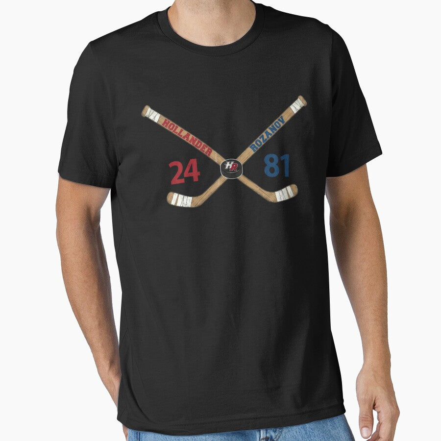 Hollander Rozanov Hockey Retro by WilfridIvory T-Shirts, Hoodie, Sweatshirt | BlankRebels.com (Image 1)