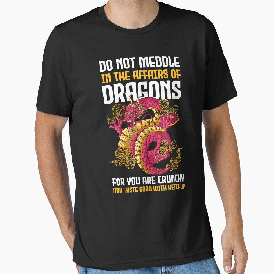 Funny Dragon Quote Design by AriePollich T-Shirts, Hoodie, Sweatshirt | BlankRebels.com (Image 1)
