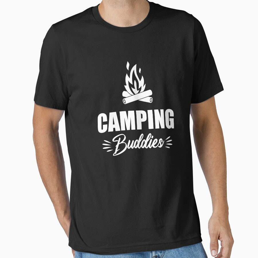 Camping buddies, Camping Gift for friends by B3N-arts T-Shirts, Hoodie, Sweatshirt | BlankRebels.com (Image 1)