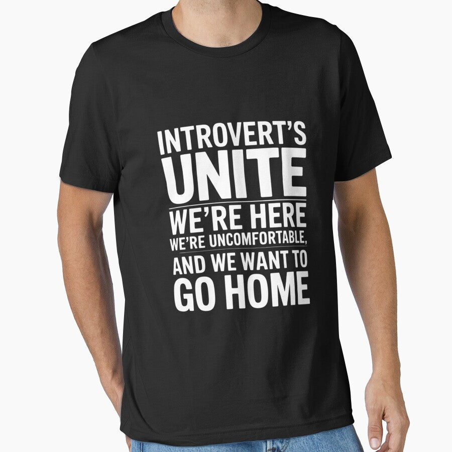 Introverts Unite - Anti Social Gift by CareTopping T-Shirts, Hoodie, Sweatshirt | BlankRebels.com (Image 1)