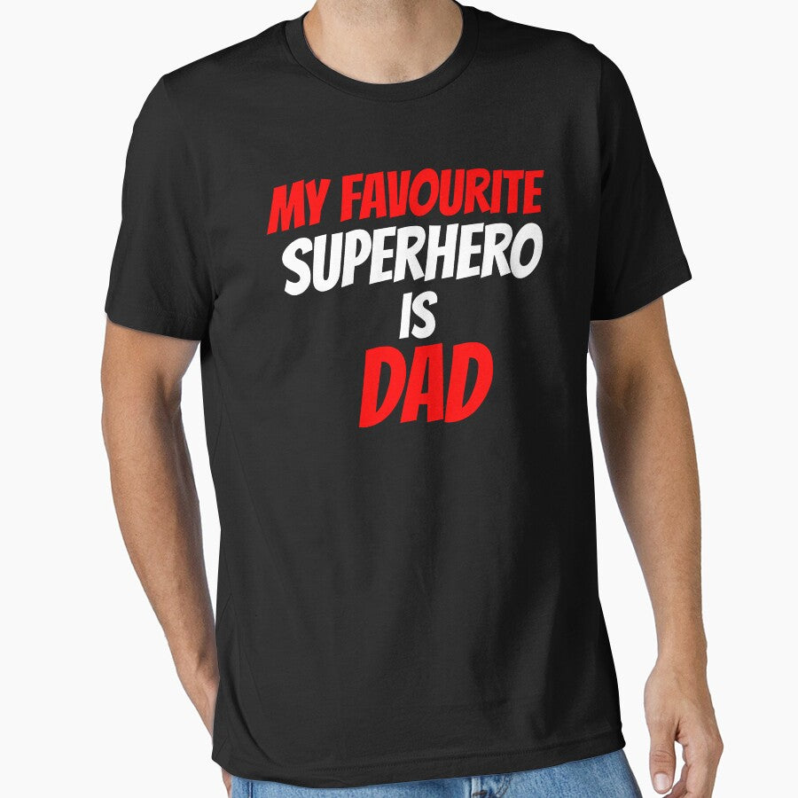 My Favourite Superhero Is Dad by TheBeastNation T-Shirts, Hoodie, Sweatshirt | BlankRebels.com (Image 1)