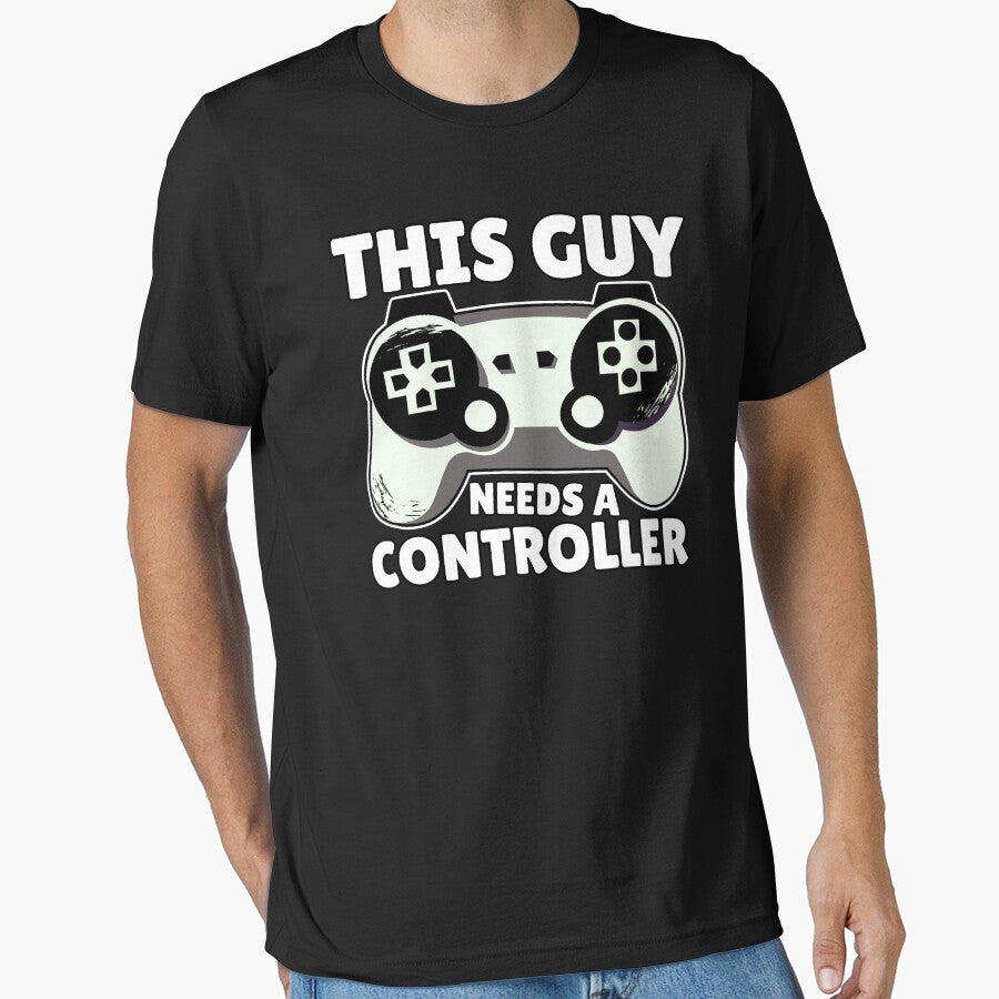 This Guy Needs A Controller Gamer Gift Idea by FNStuff