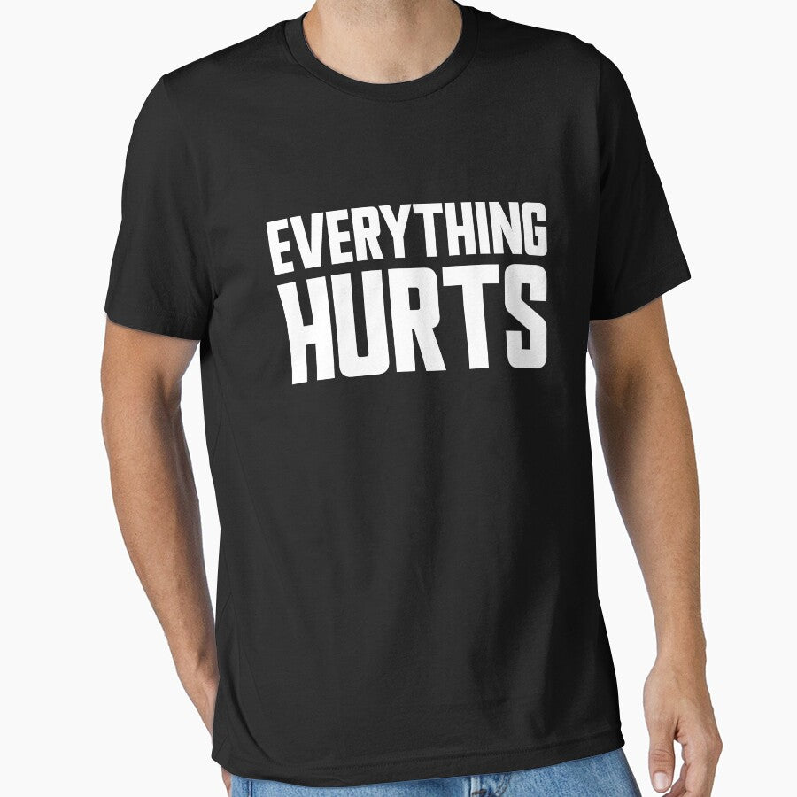 Everything Hurts Funny Gym Workout Everything Hurts Gear by DynamicDesign
