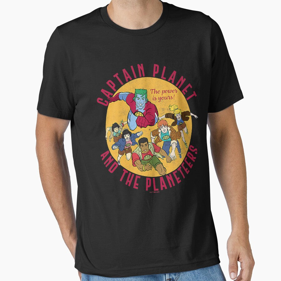 Captain Planet And The Planeteers by ArT25MUVE T-Shirts, Hoodie, Sweatshirt | BlankRebels.com (Image 1)