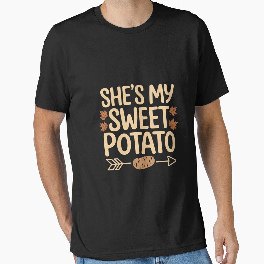 She Is My Sweet Potato Thanksgiving by TAYLOROUSDALE T-Shirts, Hoodie, Sweatshirt | BlankRebels.com (Image 1)