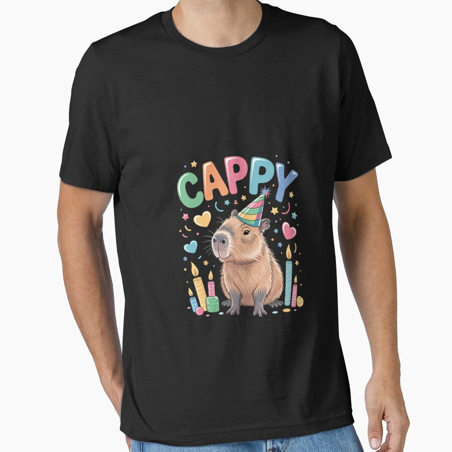 Cappy Birthday To Me Capy Birthday21 by MarryIsMonth T-Shirts, Hoodie, Sweatshirt | BlankRebels.com (Image 1)