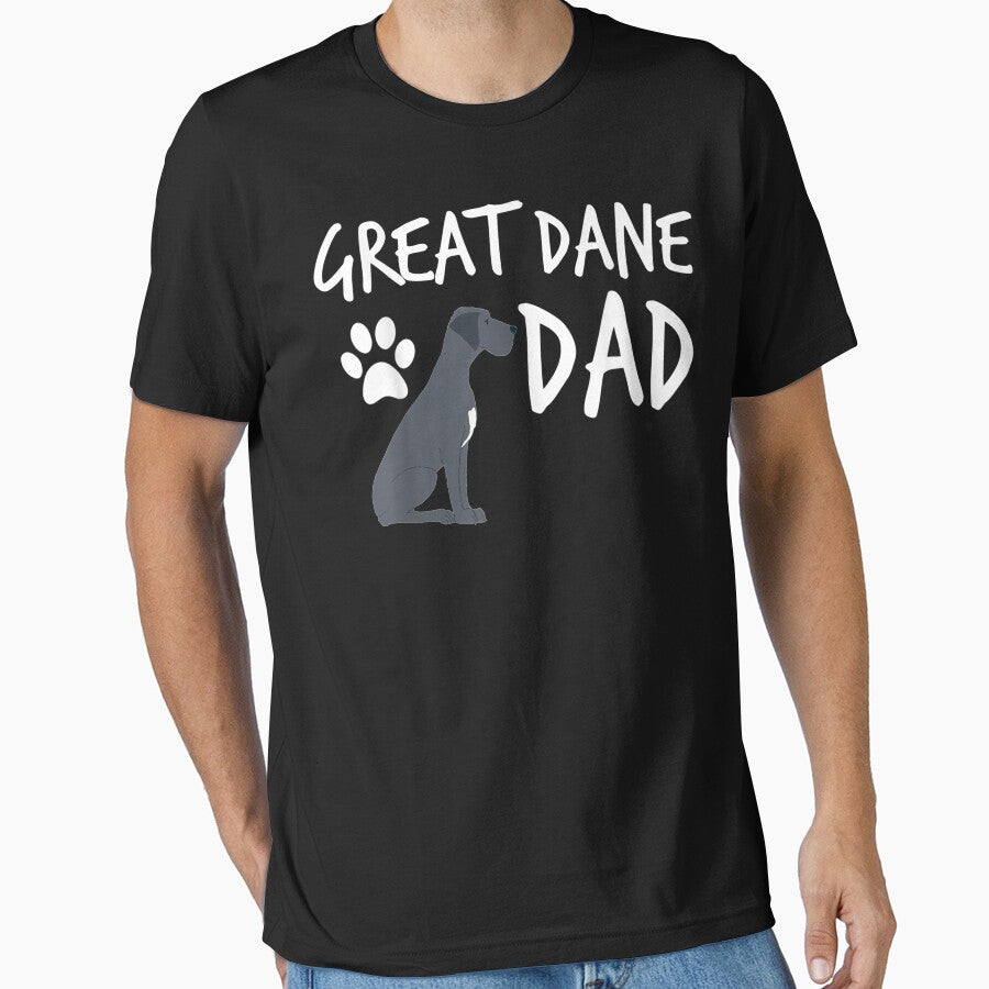 Mens Great Dane Dad Dog Puppy Pet Lover Gift by ArtsByMichelle T-Shirts, Hoodie, Sweatshirt | BlankRebels.com (Image 1)