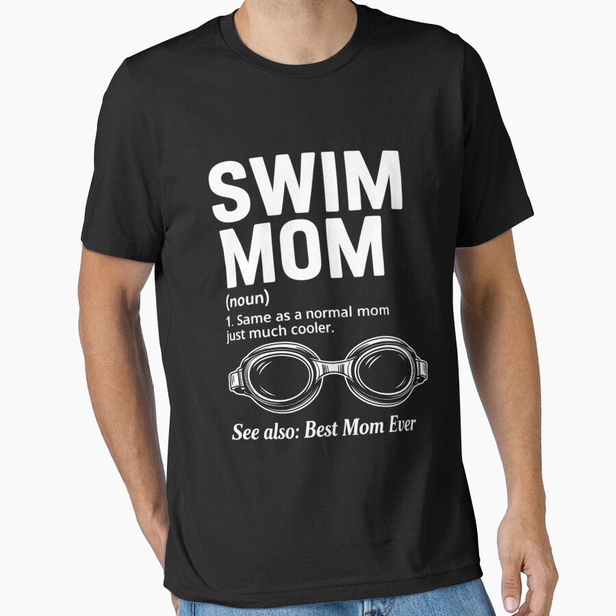 Swim Mom Definition Swimming Best Mom Ever Mother's Day by teltvitossuilea T-Shirts, Hoodie, Sweatshirt (Image 1)