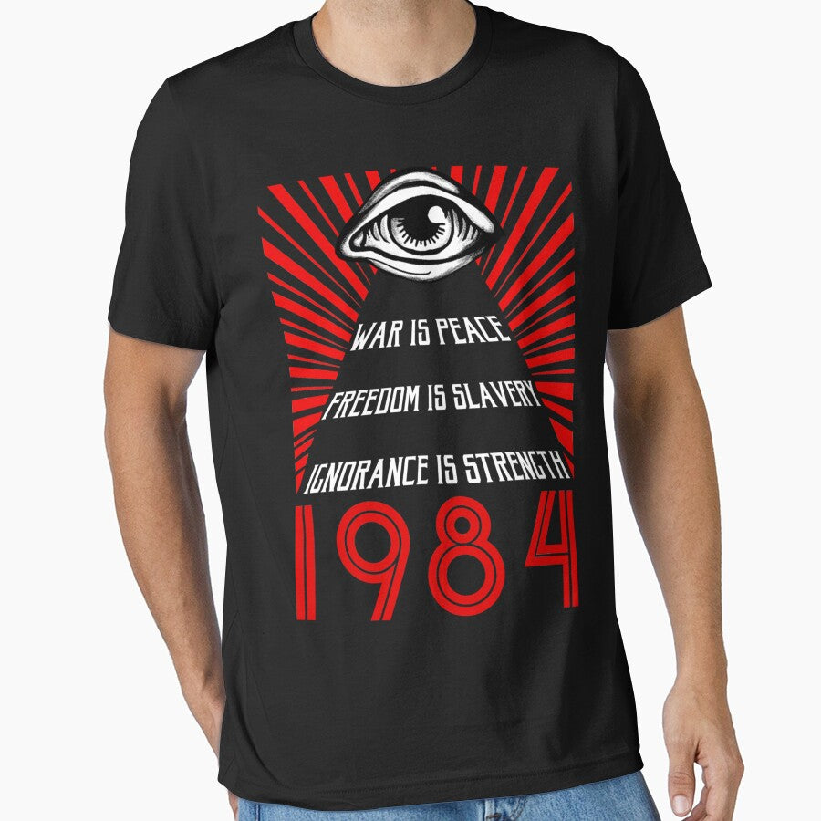 1984 Orwell Classic T-Shirt by MaximilianWolf Hoodie, Sweatshirt | BlankRebels.com (Image 1)