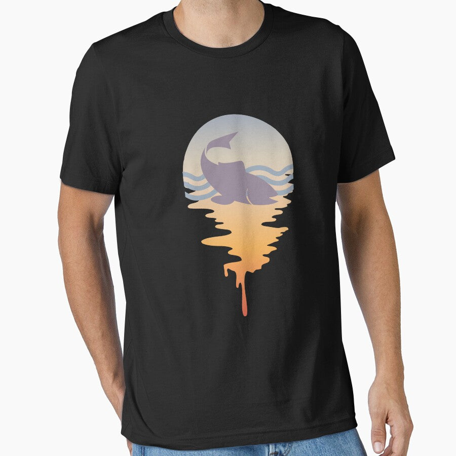 Retro 80s Tropical Sun Vaporwave Summer Fish by IZiets T-Shirts, Hoodie, Sweatshirt | BlankRebels.com (Image 1)