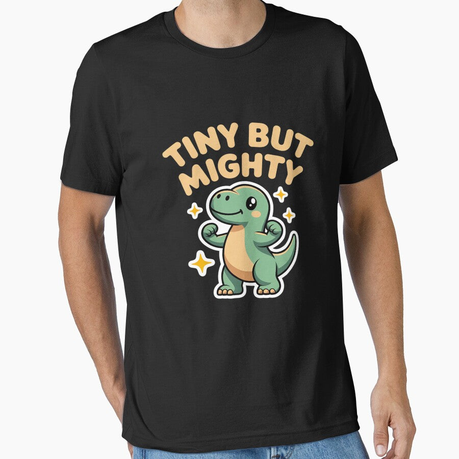 Tiny But Mighty Cute Baby T-Rex Dinosaur by HORIZBoutique T-Shirts, Hoodie, Sweatshirt | BlankRebels.com (Image 1)