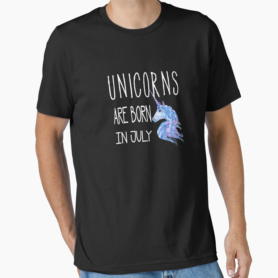 Unicorns Are Born In July by WelderSurgeon T-Shirts, Hoodie, Sweatshirt | BlankRebels.com (Image 1)