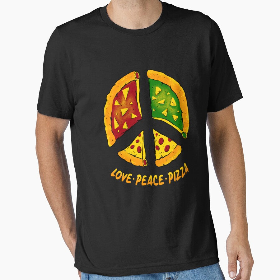 Pizza Love peace pizza by TED-DESIGN T-Shirts, Hoodie, Sweatshirt | BlankRebels.com (Image 1)