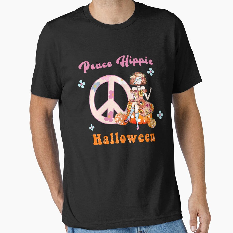 Peace Hippie Halloween Sublimation by Bemumd-art T-Shirts, Hoodie, Sweatshirt | BlankRebels.com (Image 1)