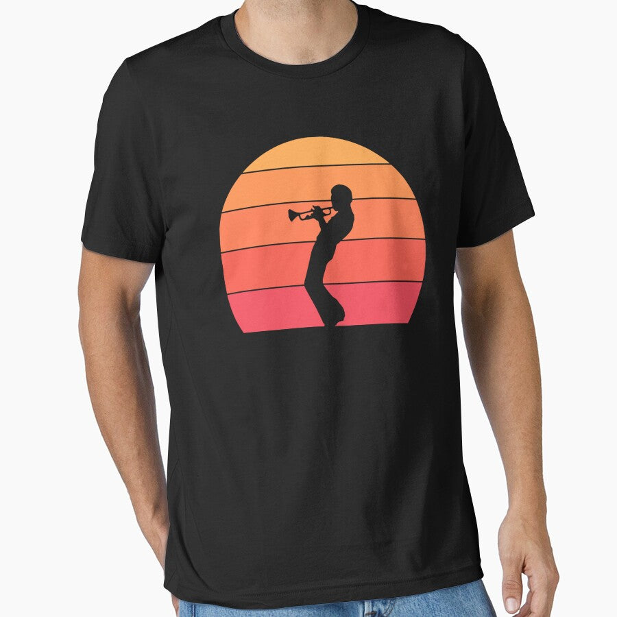 Miles Trumpet Sunset by Isaacan397 T-Shirts, Hoodie, Sweatshirt | BlankRebels.com (Image 1)