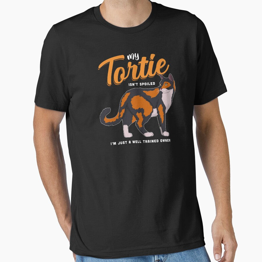 Well Trained Owner Tortoiseshell Tortie Cat T-Shirts, Hoodie, Sweatshirt