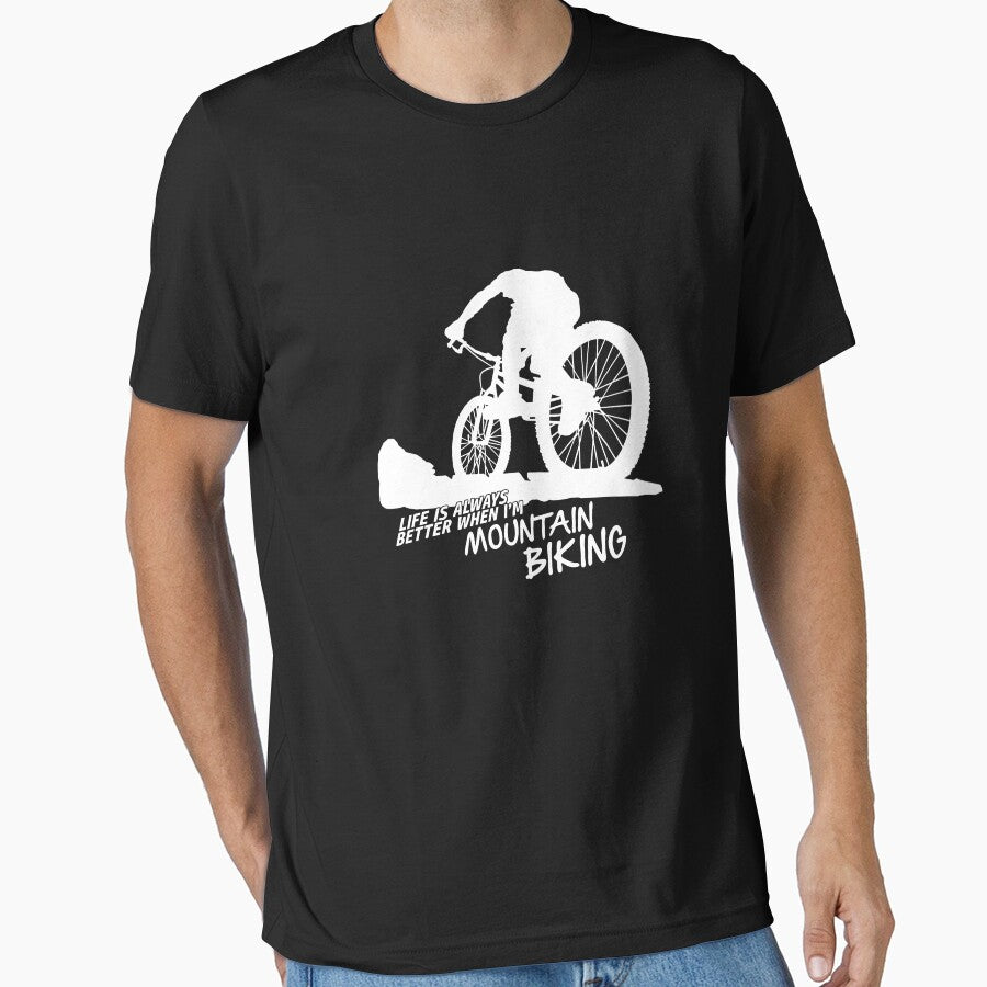 Life is better when i'm mountain biking by Christopher Taylor T-Shirts, Hoodie, Sweatshirt | BlankRebels.com (Image 1)