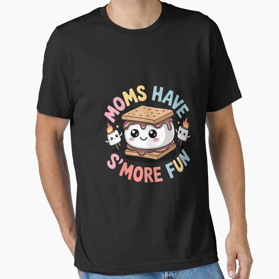 Mothers Camping Kawaii Smores Moms Have S'more Camping by EntroRhim T-Shirts, Hoodie, Sweatshirt | BlankRebels.com (Image 1)
