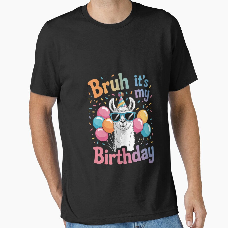 Bruh Its My Birthday Llama Pinata Boy Girl Family Bday Party 7 by MarryIsMonth T-Shirts, Hoodie, Sweatshirt (Image 1)