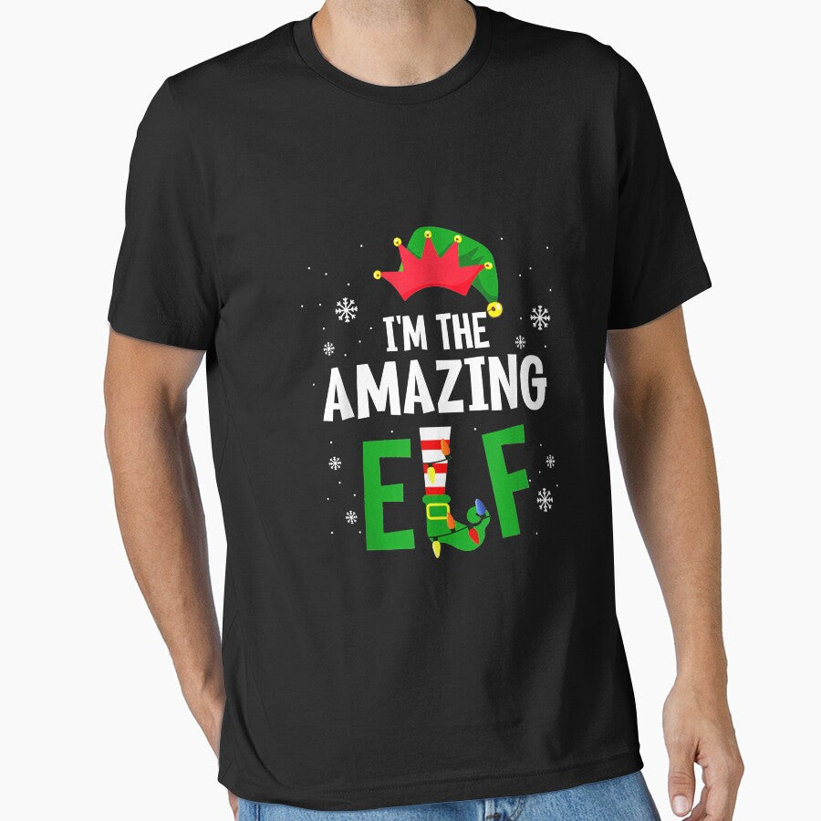 I'm The Amazing Elf Matching Family Group Christmas by virnmjan T-Shirts, Hoodie, Sweatshirt | BlankRebels.com (Image 1)