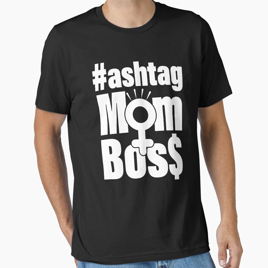 Hashtag Mom Boss The Joys of Being A Mother by GravitiTees T-Shirts, Hoodie, Sweatshirt | BlankRebels.com (Image 1)