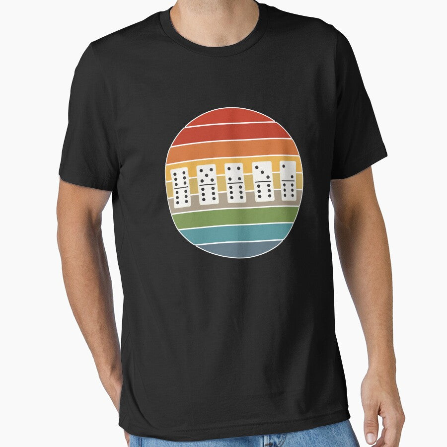 Dominoes Retro Game Game Night by MooonTees T-Shirts, Hoodie, Sweatshirt | BlankRebels.com (Image 1)
