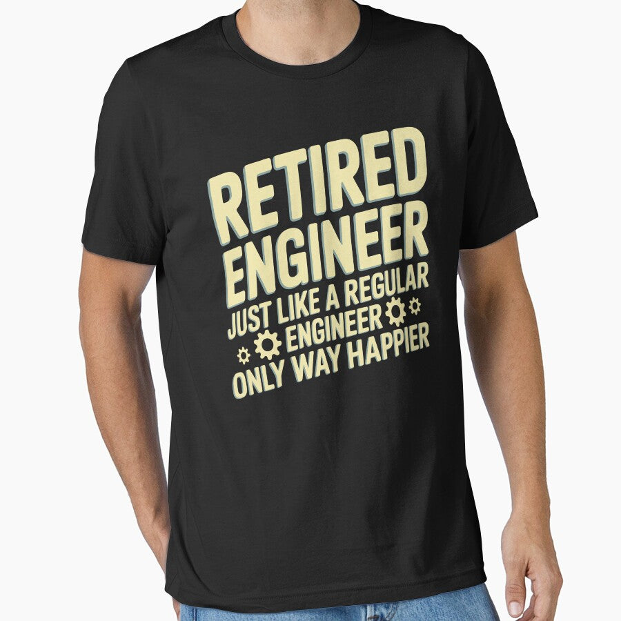 Retired Engineer Funny Quote by Digital Art Works  Hub T-Shirts, Hoodie, Sweatshirt | BlankRebels.com (Image 1)