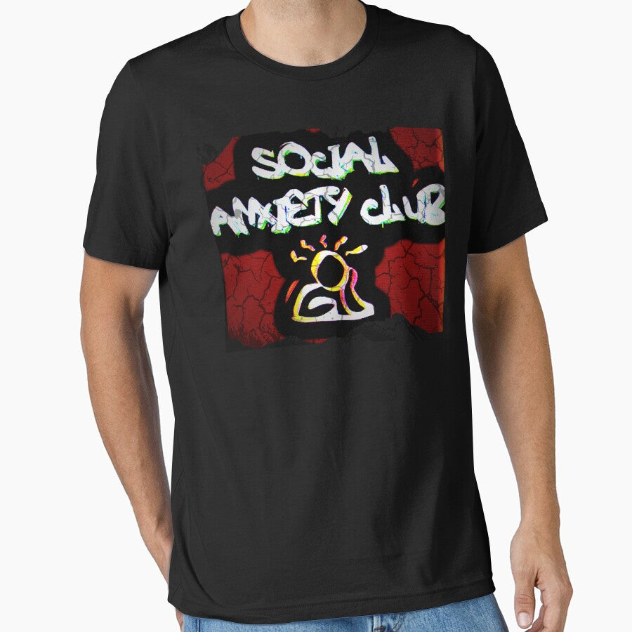 SOCIAL ANXIETY CLUB INTOVERT Funny by jmed70 T-Shirts, Hoodie, Sweatshirt | BlankRebels.com (Image 1)