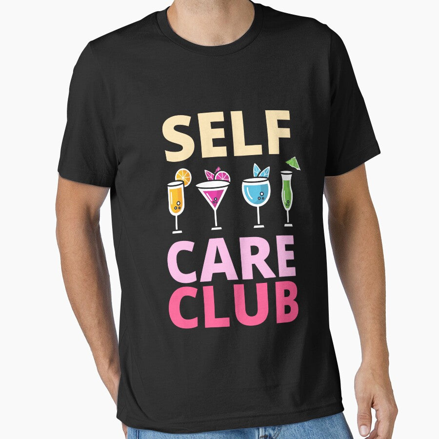 Self Care Club by mattades T-Shirts, Hoodie, Sweatshirt | BlankRebels.com (Image 1)