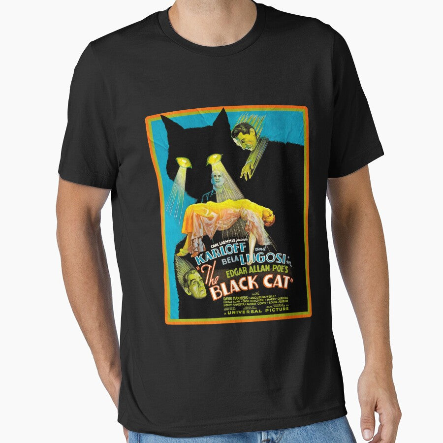 Black Cat (1934) Posters by TeeARTHY T-Shirts, Hoodie, Sweatshirt | BlankRebels.com (Image 1)