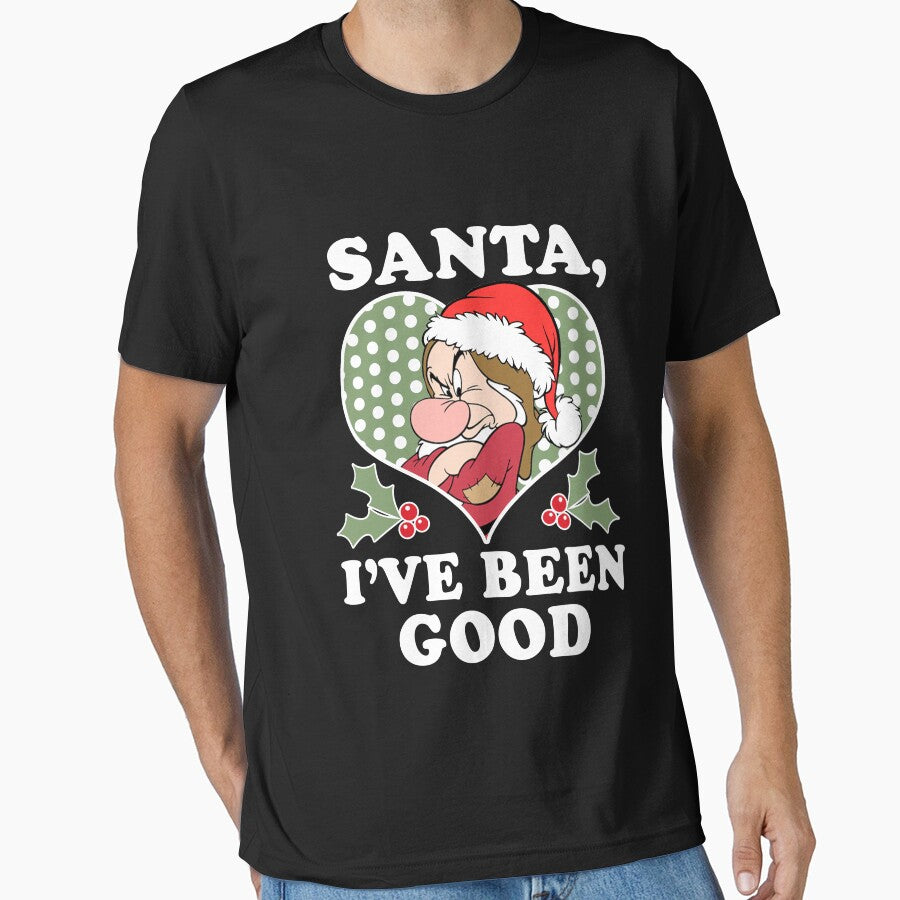 Grumpy Dwarf Santa Claus by MicheleWelHoBo T-Shirts, Hoodie, Sweatshirt | BlankRebels.com (Image 1)