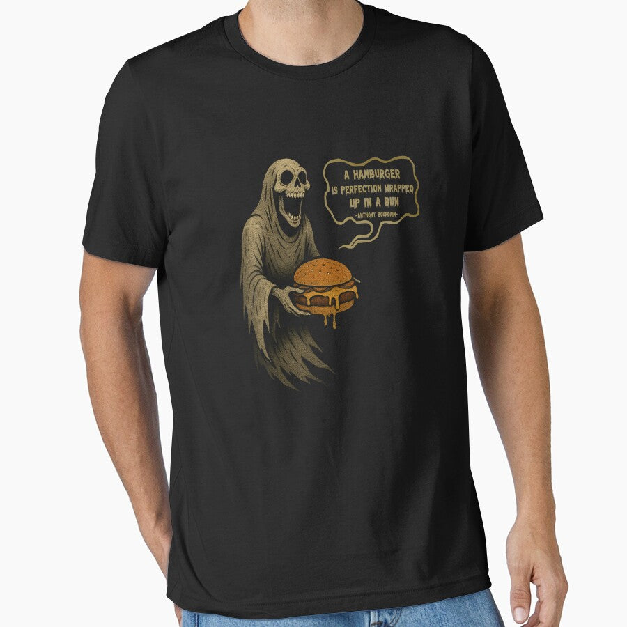 Ghost Hamburger Is Perfection Wrapped Up Bun T-Shirts, Hoodie, Sweatshirt