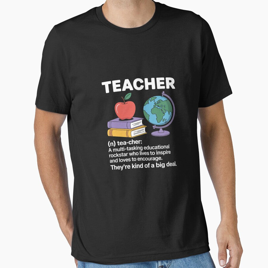 Teacher Definition - Teaching School Teacher1 by MarkLeedsArt T-Shirts, Hoodie, Sweatshirt | BlankRebels.com (Image 1)