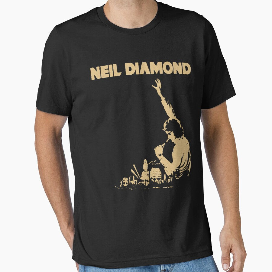 Jazz Singer Golden Ink by hurstgilliam T-Shirts, Hoodie, Sweatshirt | BlankRebels.com (Image 1)