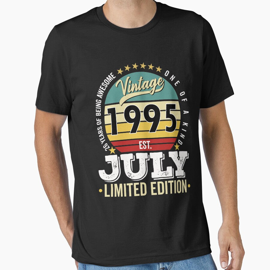 26 Years Of Being Awesome - One Of A Kind Limited Edition - 1995 Vintage 26s Retro, Classic, Cool, July... (Image 1)